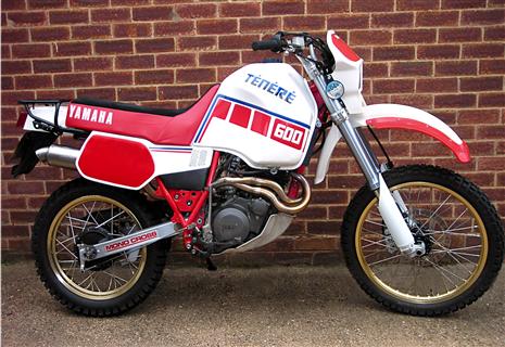 Highly modified 1986 Yamaha XT600 Z1VJ with ground-up restoration by Richard Moore using unique Moorespeed components.